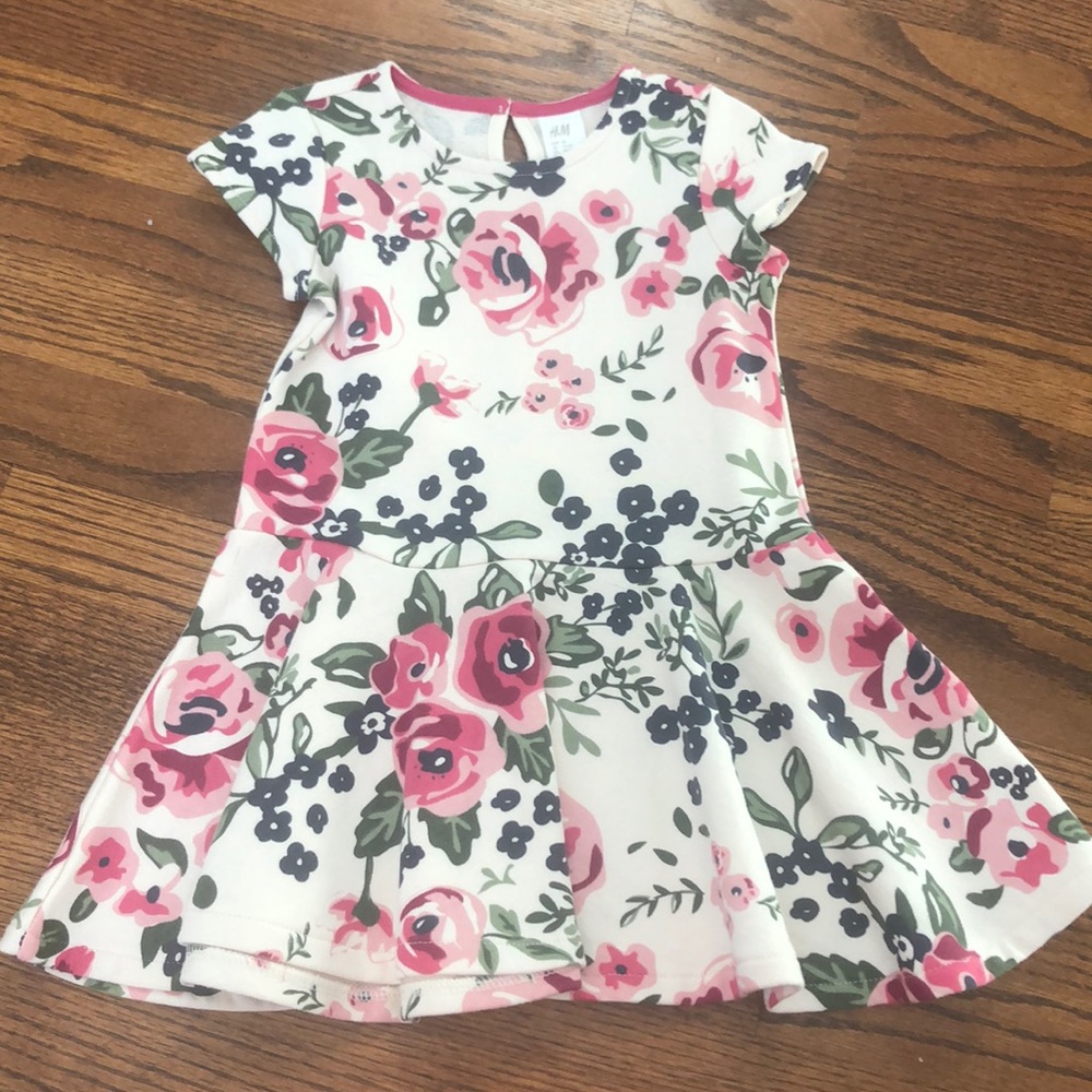 Floral cotton dress